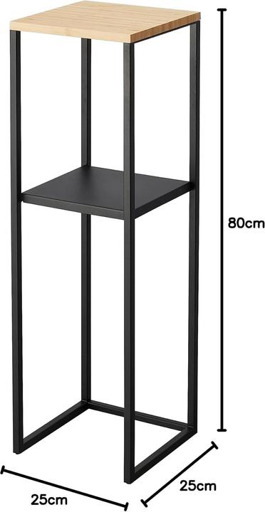 Produktbild Yamazaki 2-stöckiges Regal mit Holzplatte TOWER