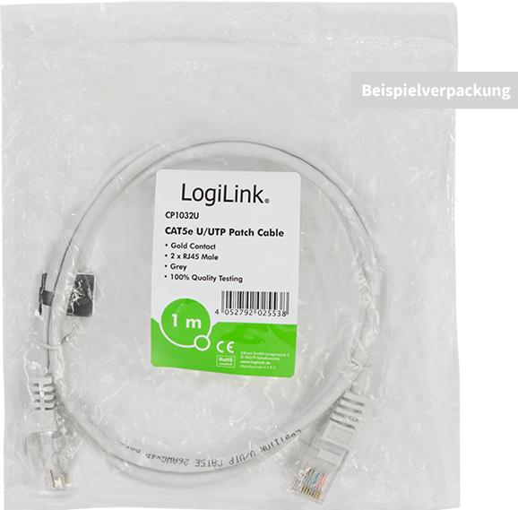 Image du produit LogiLink Câble patch (UTP, CAT5e, 5 m)