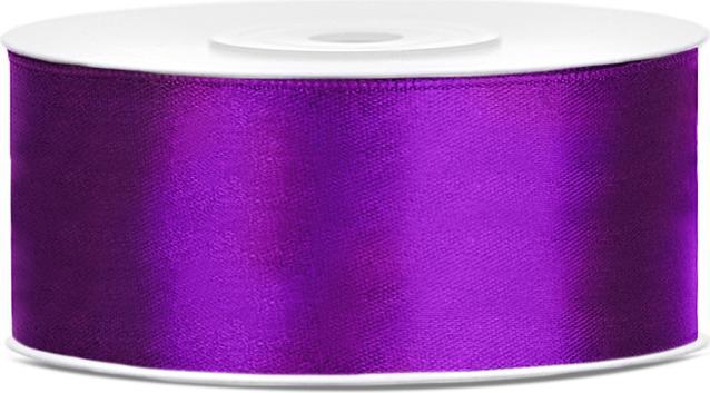 Produktbild Partydeco Satin Ribbon, purple, 25mm/25m (1 pc. / 25 lm) (1x)