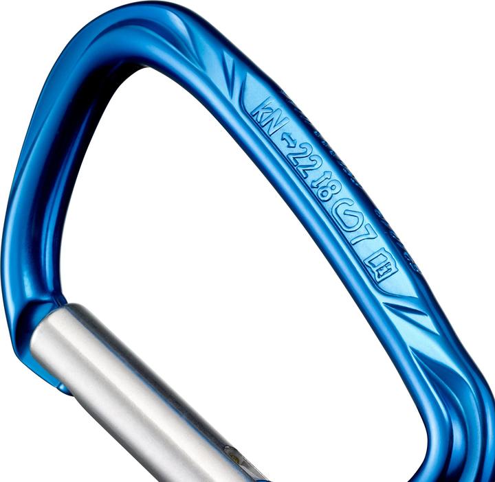 Actual product image Simond Snap hook D-shape aluminium