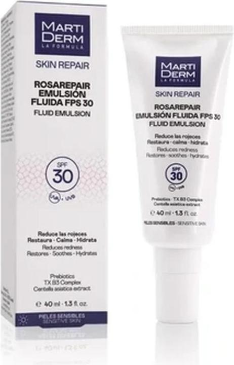 Image du produit Martiderm Emulsion Rosarepair SPF30 40ml (Gel après-rasage, 40 ml)