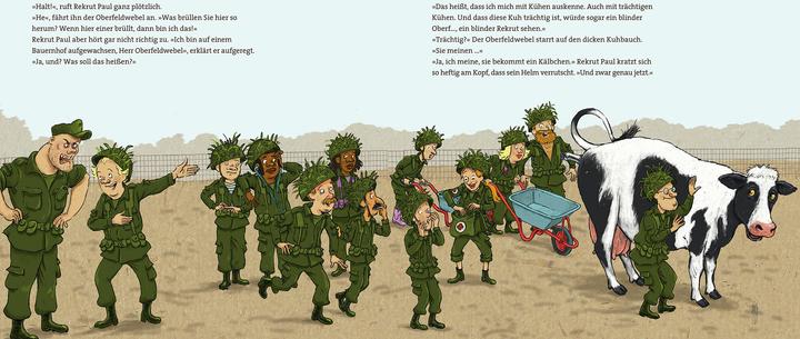 Immagine prodotto Eine Kuh beim Militär (Tedesco, Jutta Nymphius, 2023)