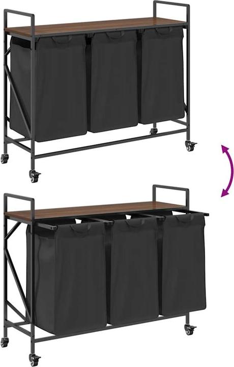 Actual product image vidaXL Wäschekorb