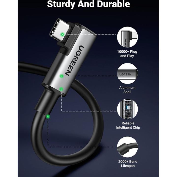 Produktbild Ugreen USB C – USB C (5 m, USB 3.2 Gen 1, 60 W)