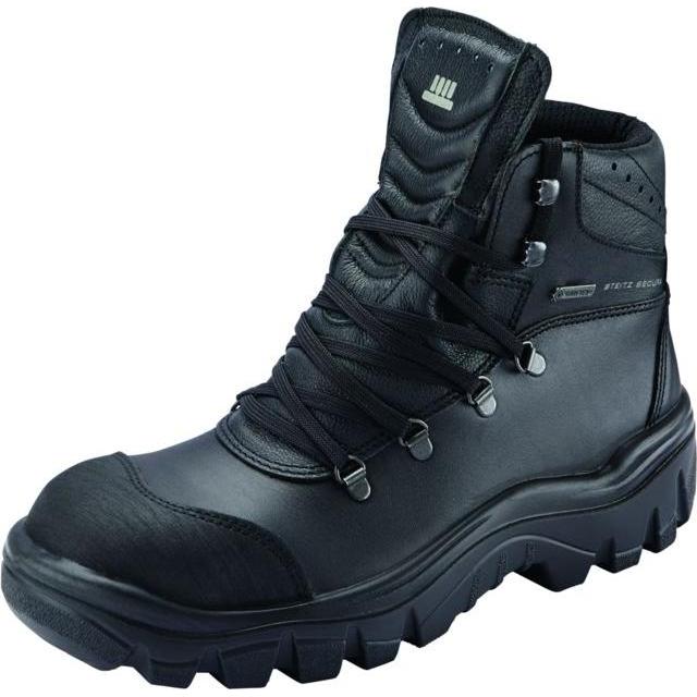 Steitz Secura, Sicherheitsschuhe, Schnürstiefel anthrazit OSLO Bau GORE II, S3 NB (S3, 44)