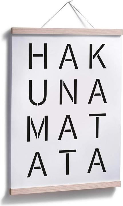 Image du produit Trenddeko Tableau Hakuna Matata (120 x 150 cm)