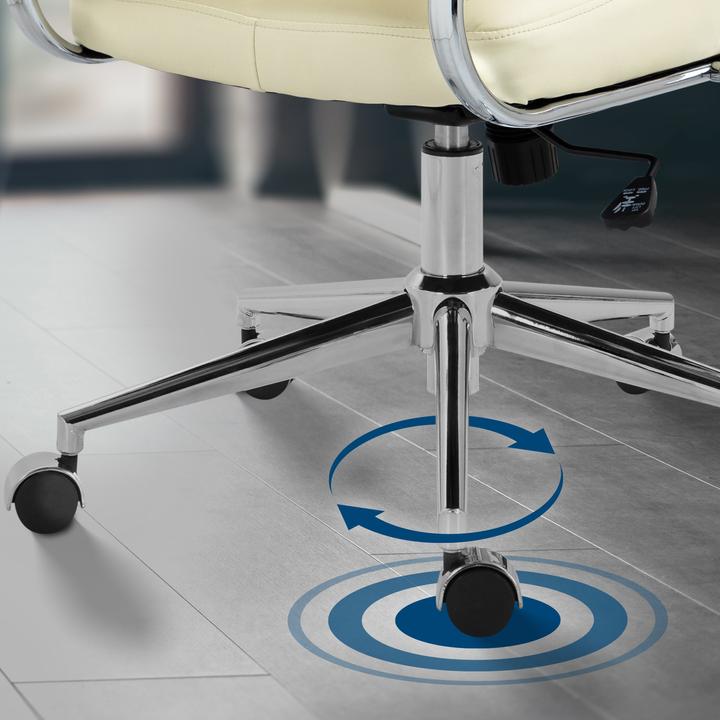 Actual product image CLP Oakland office chair, height-adjustable and swivelling
