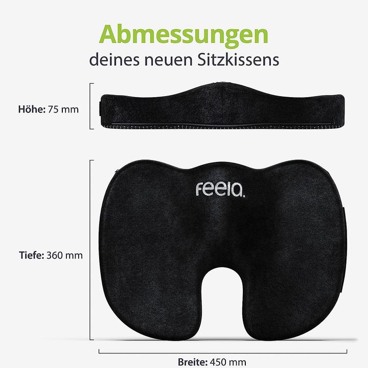 Image du produit Feela Coussin d'assise orthopédique (45 x 33.5 cm)