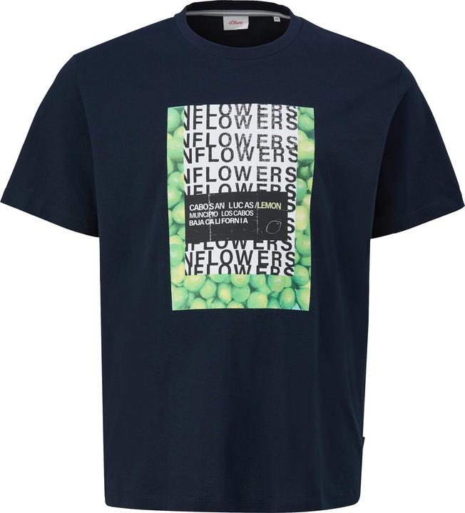 Produktbild s.Oliver T-Shirt Jerseyshirt mit Artwork (XXL)