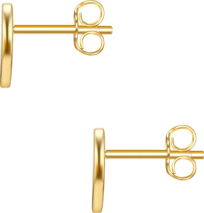 Actual product image Glanzstücke München Ladies Heart Sterling Silver Yellow Gold - 9024 (Sterling Silver)