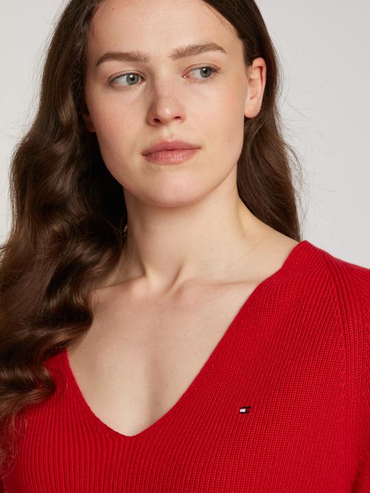 Produktbild Tommy Hilfiger Co Cardi Stitch V-Nk Ls (XL)