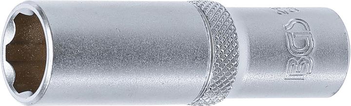 BGS Steckschlüssel-Einsatz Super Lock, tief Antrieb Innenvierkant 10 mm (3/8") SW 13 mm (13 mm)