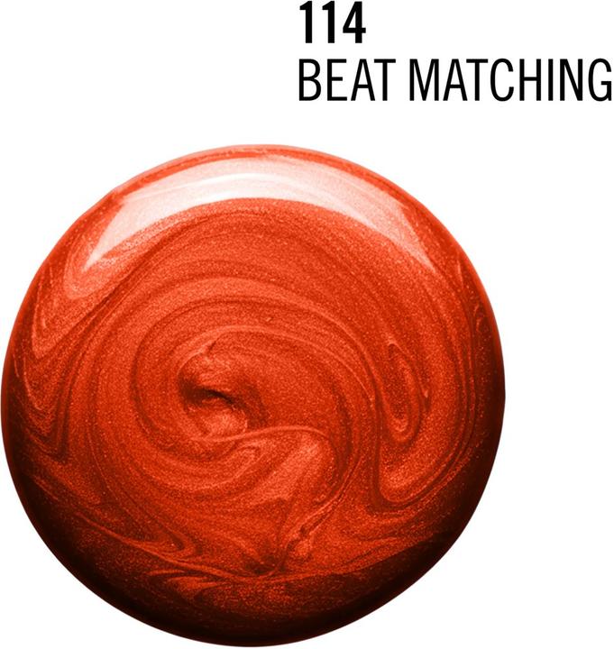 Produktbild Rimmel London SUPER GEL Nagellack #114 -Beatmatching 12 ml (Gel-Effekt Nagellack)