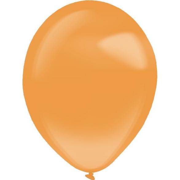 Everts 50 Latexballons Decorator Crystal Tangerine 35 cm
