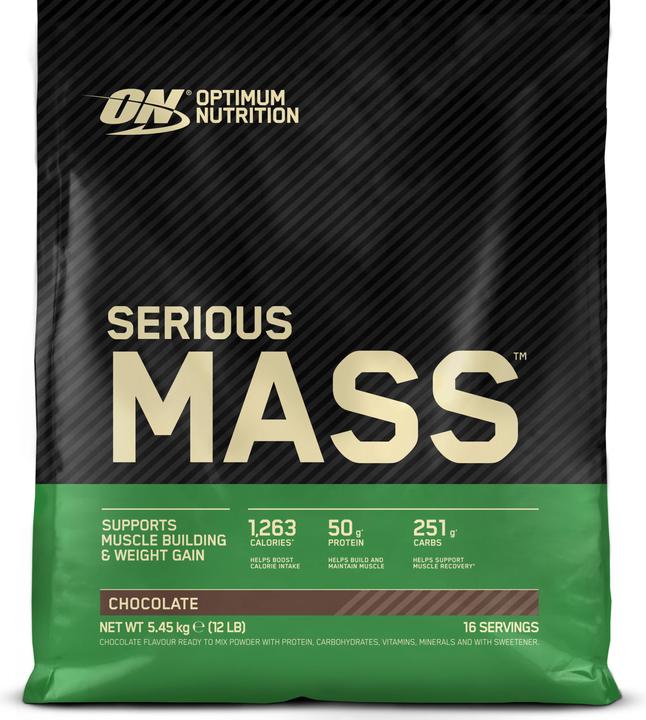 Optimum Nutrition Serious Mass (Schokolade, 1 Stk., 5450 g)