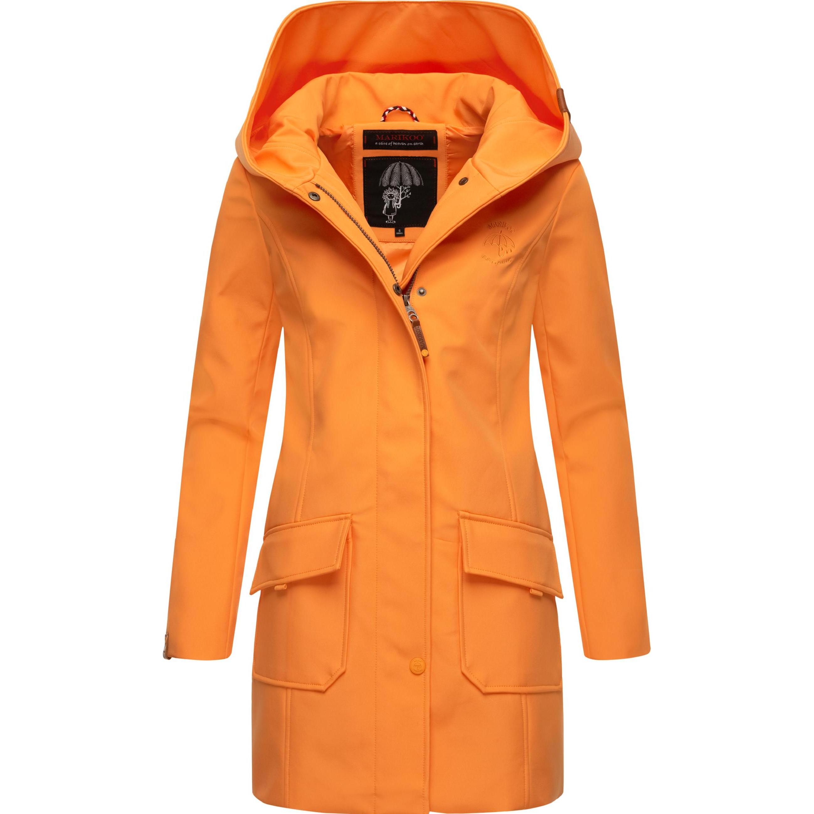 Marikoo, Damen, Jacke, Mayleen (XL), Orange, XL