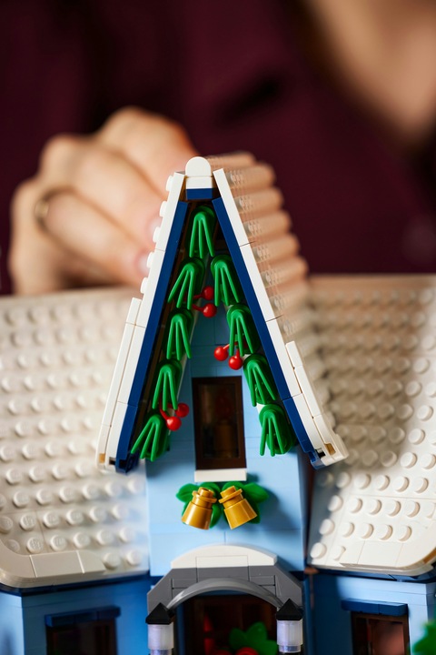 Actual product image LEGO Visit of Santa Claus (10293, LEGO Creator Expert, LEGO Rare Sets)