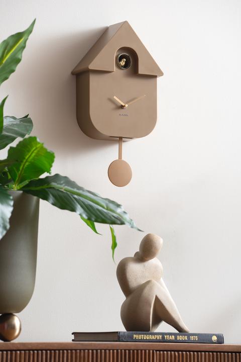 Actual product image Karlsson Wall Clock Modern Cuckoo Oro
