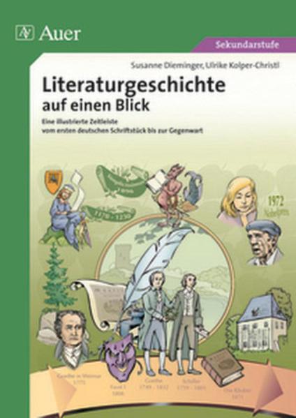 Produktbild Literaturgeschichte auf einen Blick (Deutsch, Susanne Dieminger, Ulrike Kolper-Christl, 2023)