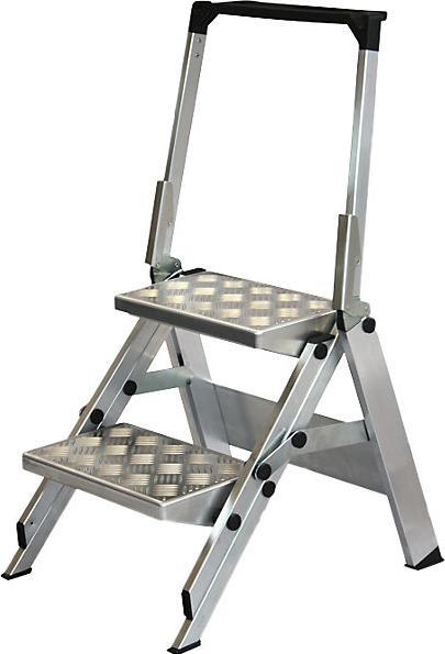 Actual product image kaiserkraft Aluminum folding stairs (Stile, 81 cm)