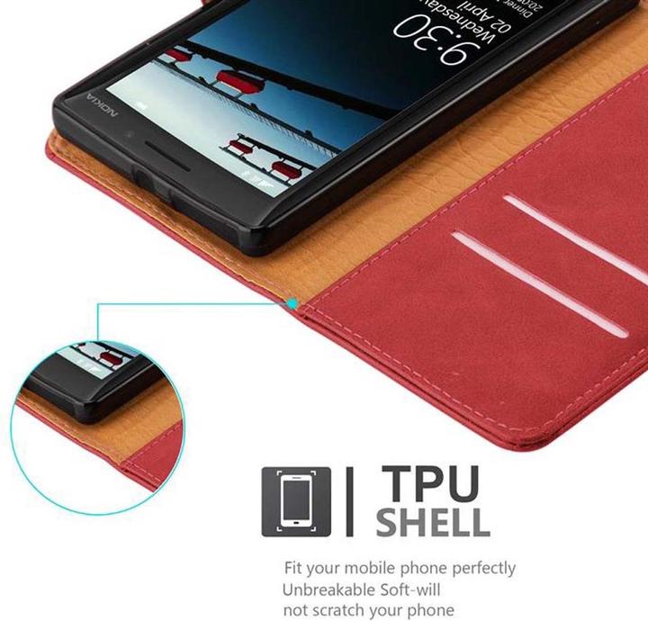 Actual product image Cadorabo Book Luxury Cover (Nokia Lumia 930, Nokia Lumia Icon 929)