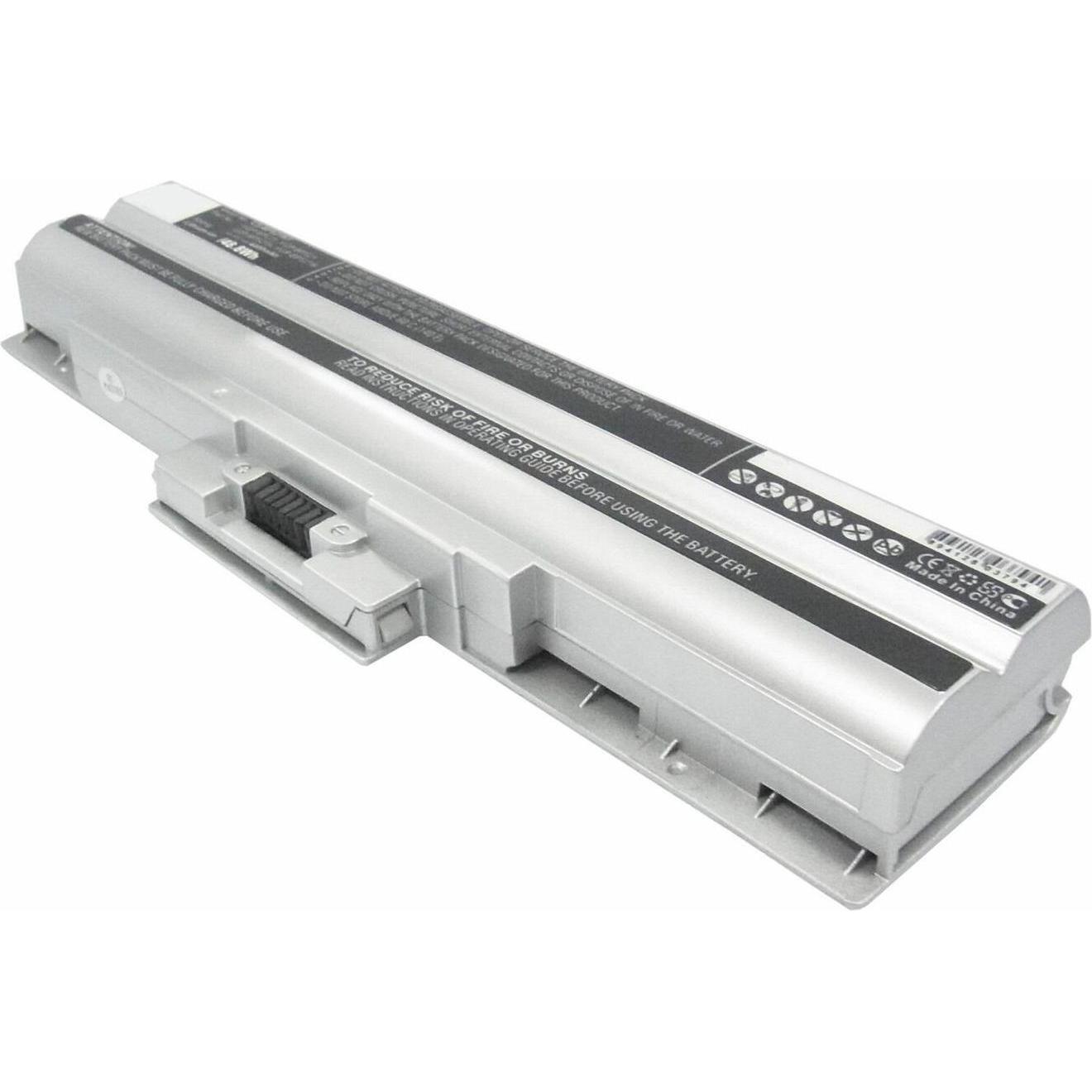 CoreParts Laptop Battery for Sony (1 Zellen, 4400 mAh), Notebook Akku, Silber