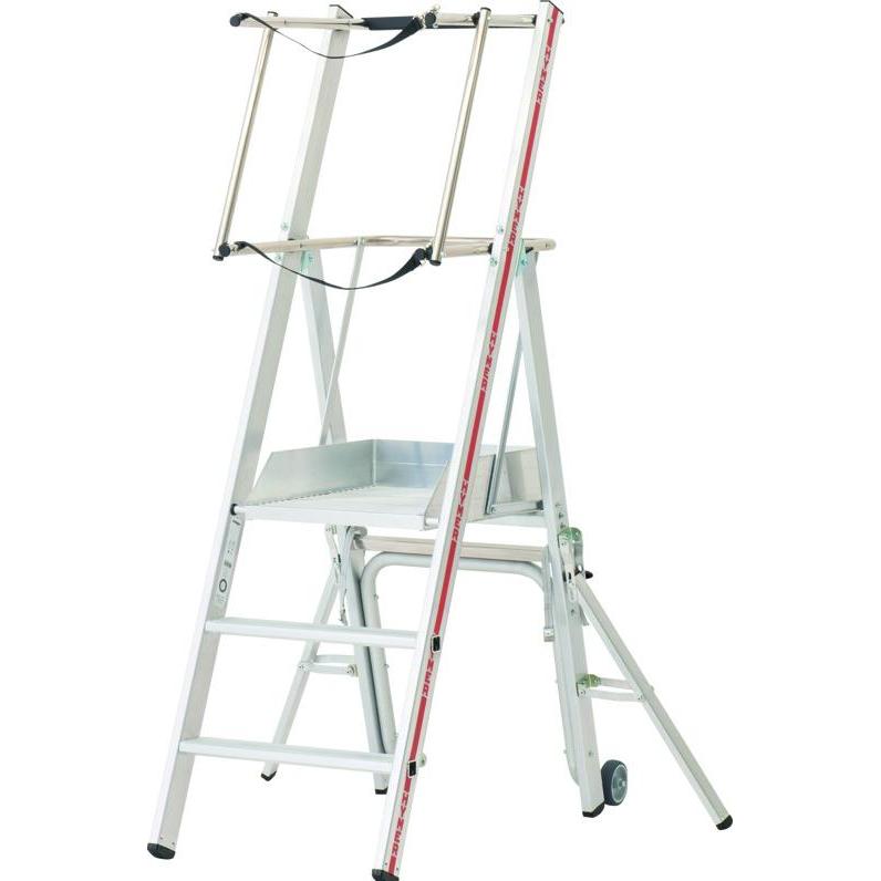Hymer-Leitern, Leiter + Gerüst, Plattformleiter 8383 ProTect C (Plattformleiter, 186 cm)