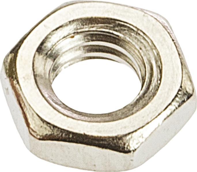 Produktbild RS PRO Halbmuttern Sechskant Messing M4 (M4)