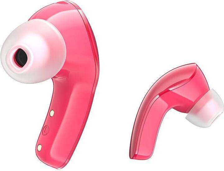Actual product image Acefast Earphones TWS T9, Bluetooth 5.3, IPX4 (pomelo red) (ANC, 6.50 h, Wireless)