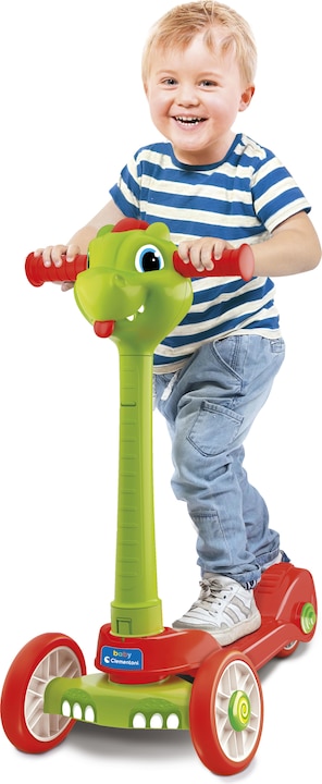 Immagine prodotto Clementoni Monopattino a spinta Baby Dragon, Bambini, Monopattino a tre ruote, Qualsiasi sesso, 3 ruote