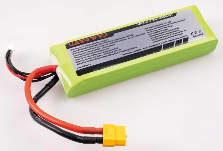 Actual product image Wellpower LIPO AKKU ULTIMA GT II 3300 MAH / 11,1 Volt 3S 40/80C CH5/8 XT-60 (11.10 V, 3300 mAh)
