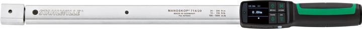 Stahlwille Clé dynamométrique Manoskop 714 Gr. 20 Cotes de mesure