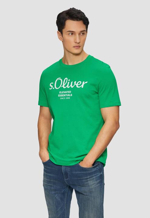 Actual product image S.Oliver T-Shirt T-Shirt mit Logo-Print (L)