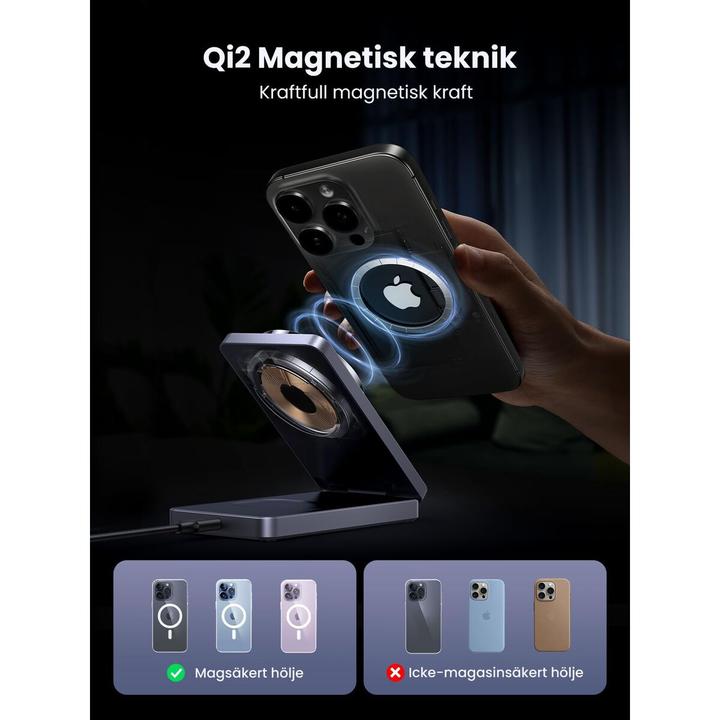 Image du produit Ugreen Wireless Charger 2in1 (20 W)