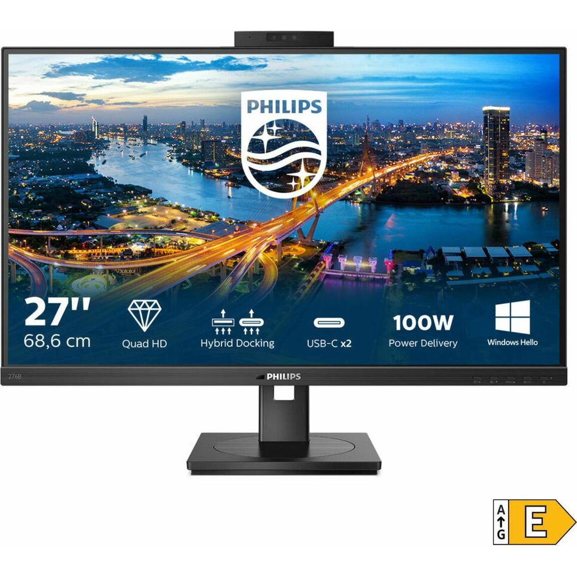 Philips MMD-MONITOREN & DISPLAYS 276B1JH (2560 x 1440 Pixel, 27"), Monitor, Schwarz