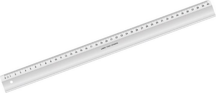 Produktbild Linex Lineal mit Tuschekante (40 cm)