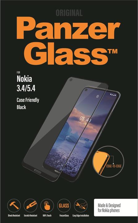 Immagine prodotto PanzerGlass Edge-to-Edge (1 Pezzo/i, Nokia 5.4, Nokia 3.4)