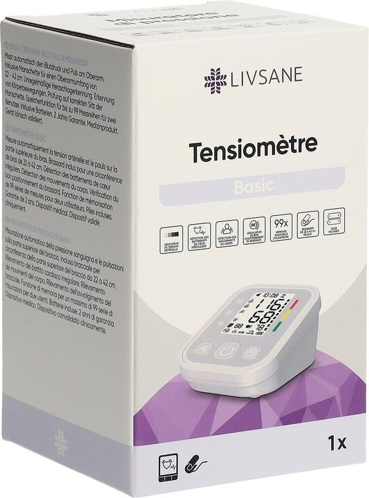 Produktbild Livsane Oberar Blutdruckmessger Bas