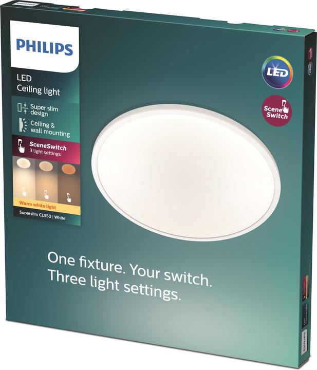 Image du produit Philips Luminaire LED 3 en 1 SceneSwitch (1500 lm)