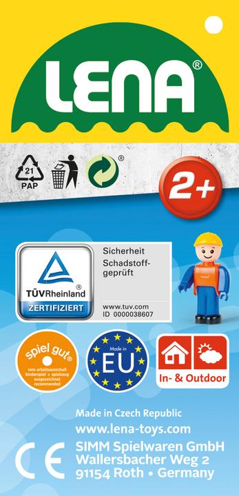 Productafbeelding Lena 04407 speelvoertuig/speelbaan