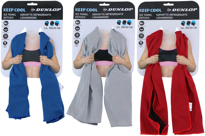 Actual product image Dunlop Ice Towel 3as (Microfibre + Travel towels)
