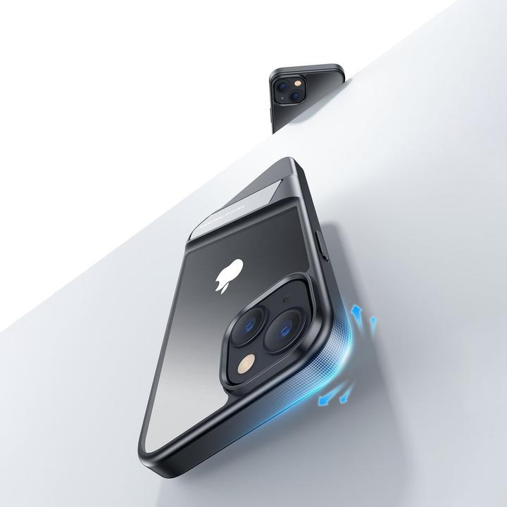 Actual product image Ugreen LP633 Kickstand Protective Case Hard Cover with Gel Frame and Built-in Stand for iPhone 14 (9 (Apple iPhone 14)