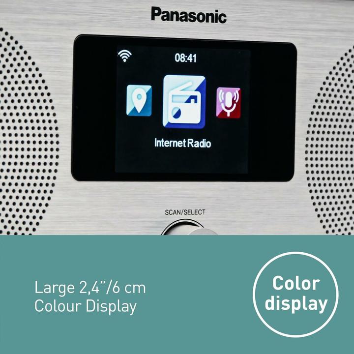 Actual product image Panasonic RF-D40EG-K (Web radio, DAB+, FM, Bluetooth, Wi-Fi)