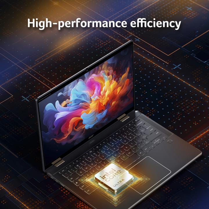 Image du produit Acer Chromebook Spin 714 (14", 512 Go, 16 Go, CH, Intel Core Ultra 5 115U)