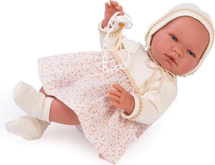 Asi bambole - bambola Maria in abito con piccoli fiori, 43 cm