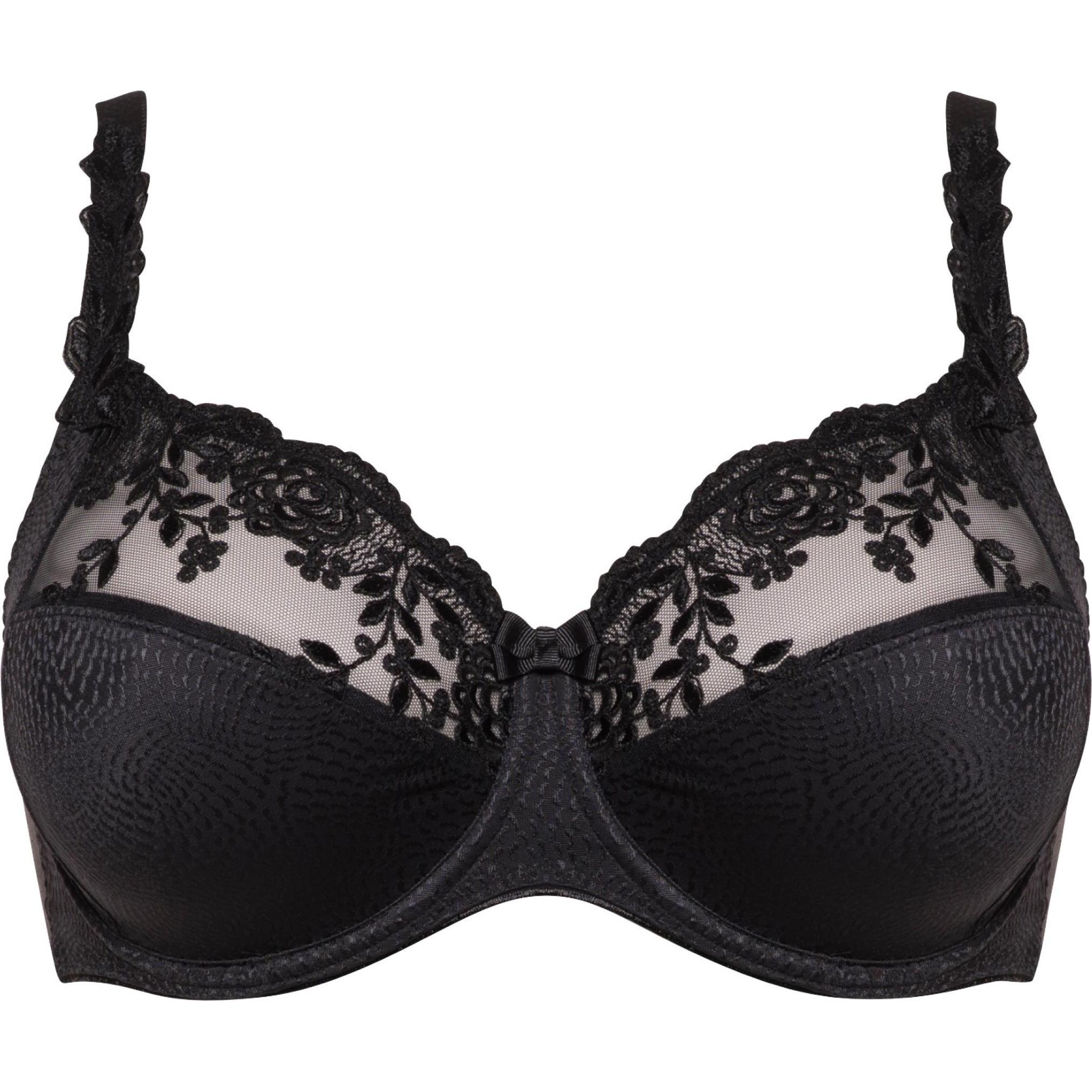 Ulla, BH, Ella BH mit Bügel, Schwarz, (75 G, Einzelpack)