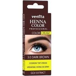 Venita Henna Color Cream henna do brwi i rzęs w kremie 3.0 Dark Brown 30g (Dark Brown) (30338058)