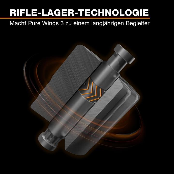 Actual product image be quiet! PURE WINGS 3 140mm PWM 3-Pack (140 mm, 3 x)