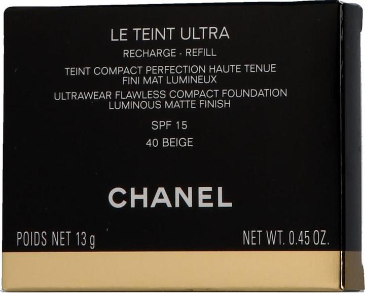 Actual product image Chanel Ultra Le Teint Compact Recharge No B40 (B40)