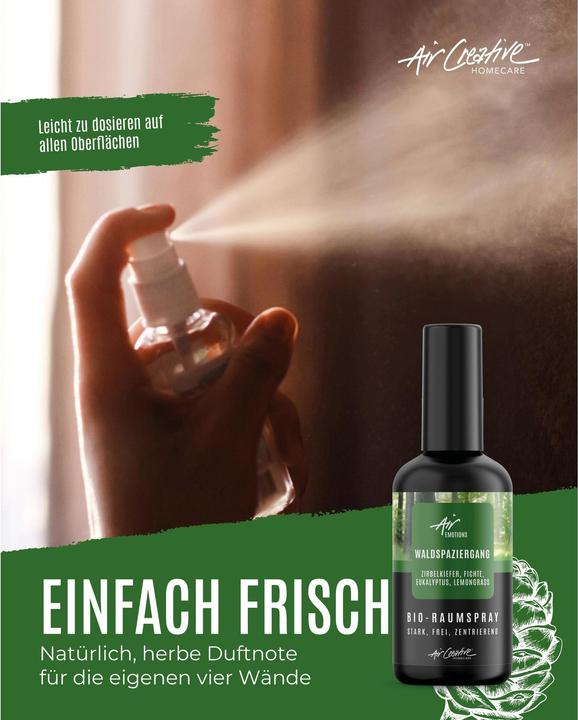 Produktbild AirCreative Bio-Raumspray "Waldspaziergang"
